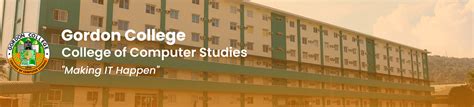 gordon college olongapo address|Gordon College CCS Website.